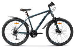 Велосипед AIST Quest Disc 26" 13" синий 2025 4810310035168