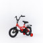 Велосипед SPORTRIDE KIDS 12 (1 ск., рост OS) красный 2025