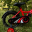 Велосипед SPORTRIDE KIDS 14 (1 ск., рост OS) красный 2025