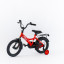 Велосипед SPORTRIDE KIDS 14 (1 ск., рост OS) красный 2025