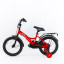 Велосипед SPORTRIDE KIDS 16 (1 ск., рост OS) красный 2025