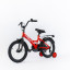 Велосипед SPORTRIDE KIDS 16 (1 ск., рост OS) красный 2025