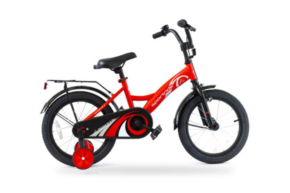 Велосипед SPORTRIDE KIDS 16 (1 ск., рост OS) красный 2025