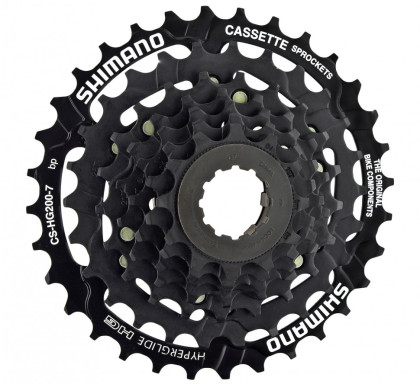 Звезда задняя, CS-HG200, Кассета, 7 ск., 12-28, SHIMANO