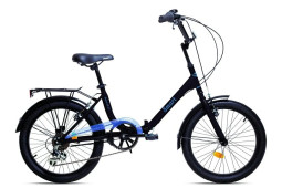 Велосипед AIST Smart 20 2.1 20 черно-синий 2025 4810310034468