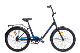 Велосипед AIST Smart 24 1.1 24  черно-синий 2025 4810310034482