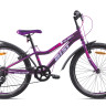 Велосипед AIST Rosy Junior 1.0 24" 2024 фиолетовый QR