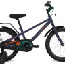 Велосипед FORWARD METEOR 14 (14" 1 ск.) 2023, темно-синий QR