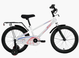 Велосипед FORWARD METEOR 16 (16" 1 ск.) 2023, белый QR