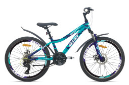 Велосипед AIST Rocky Junior 1.1/24//синий/2025 4810310036967