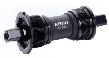 Полукартридж каретки 68х116мм KL-08B KENLI 1.37"х24tpi, ось под квадрат, стальной/пластиковый