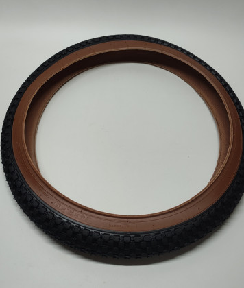 Покрышка, P1178, 20" * 2,4", WANDA, бежевая боковина
