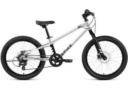 Велосипед FORWARD SPIKE CX 20 10" 2026 серебристый