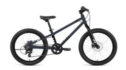 Велосипед FORWARD SPIKE CX 20 10" 2026 тёмный серо-голубой