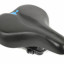 Седло, HF-AZ-8006, 260 мм, 190 мм, HONGFEI, черный, широкое, комфорт, хомут, пружины