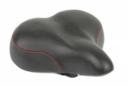 Седло, HF-AZ-6068, 270 мм, 260 мм, HONGFEI, широкое комфорт, хомут, пружины