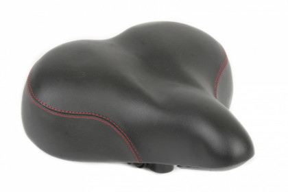 Седло, HF-AZ-6068, 270 мм, 260 мм, HONGFEI, широкое комфорт, хомут, пружины
