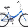 Велосипед STELS Pilot-710 C 24" (14" Синий) Z010 QR