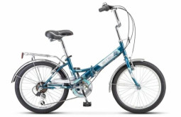 Велосипед STELS Pilot-350 V 20" (12", 6 ск., Морской волны) Z010 QR
