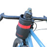 Велосумка КОРМУШКА на руль, р-р 18х11 см, цвет черный. Серия CITY. TOURBIKE