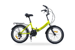 Велосипед SPORTRIDE CITY 20 (21 ск., рост OS) зеленый 2025