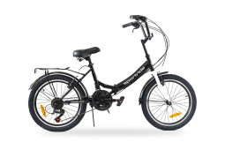 Велосипед SPORTRIDE CITY 20 (21 ск., рост OS) черный 2025
