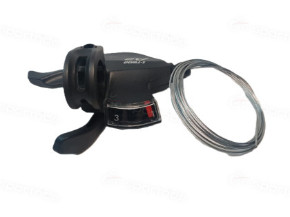 Рукоятка переключателя скоростей левая, SL-V4007-3W,A2, триггер, 3x7 ск., 1800 мм, LTWOO