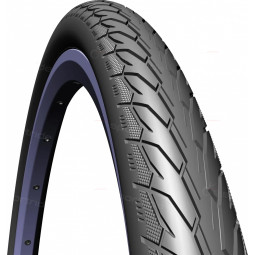 Покрышка, FLASH, 700C * 40C (42-622), Classic, ANTIPUNCTURE (APS) 1 mm + REFLEX (RS), Rubena/Mitas, черный