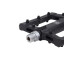 Педали AXXY Nylon, нейлон, промподшипник, 9/16", черный