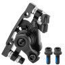 Калипер дискового тормоза передний BX-351 RADIUS алюм. черный