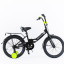 Велосипед SPORTRIDE KIDS 18 COMPACT (1 ск., рост OS) черный 2025