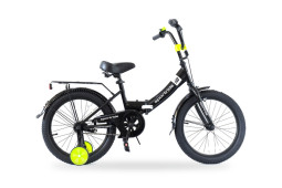Велосипед SPORTRIDE KIDS 18 COMPACT (1 ск., рост OS) черный 2025